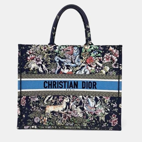 Dior Multicolor Canvas Book Tote Bag - Dior - Modalova