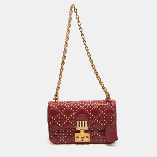 Dior Red Cannage Leather Small DiorAddict Shoulder Bag - Dior - Modalova