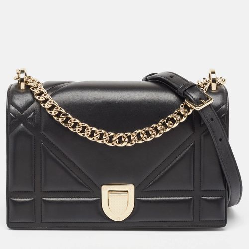 Dior Black Leather Medium Diorama Flap Shoulder Bag - Dior - Modalova