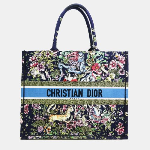 Dior Multicolor Canvas Large Book Tote Tote Bag - Dior - Modalova