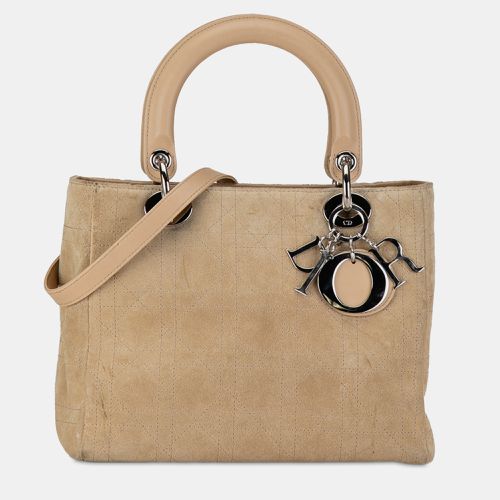 Dior Medium Suede Cannage Lady Dior - Dior - Modalova