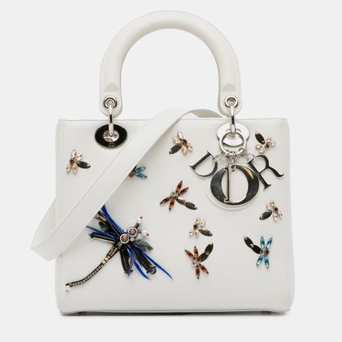 Dior Medium Calfskin Dragonfly Embellished Lady Dior Bag - Dior - Modalova