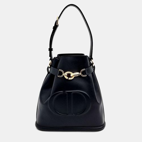 Christian Dior Black Leather Ce Dior Medium Handbag - Dior - Modalova