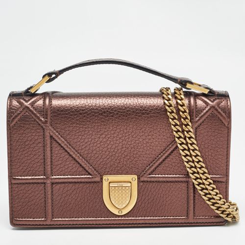 Bronze Leather ama Top Handle Bag - Dior - Modalova