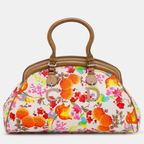 Dior Floral Canvas Detective Bag - Dior - Modalova