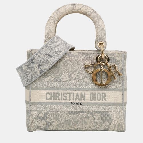 Dior Grey Medium Toile de Jouy Lady D-Lite - Dior - Modalova