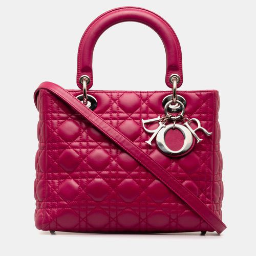 Medium Lambskin Cannage Lady - Dior - Modalova