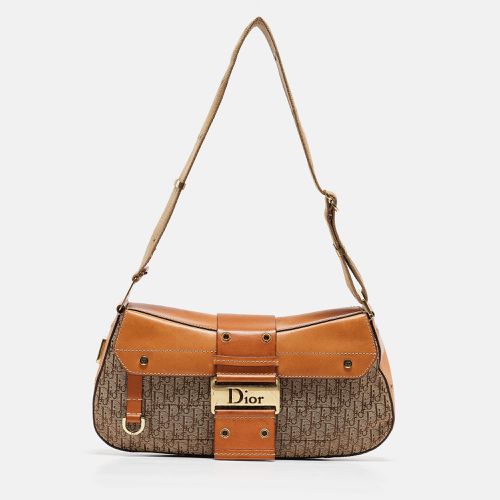 Dior Beige/Tan Diorissimo Canvas and Leather Street Chic Shoulder Bag - Dior - Modalova