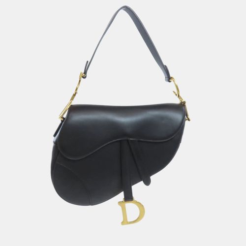 Dior Black Leather Saddle Shoulder Bag - Dior - Modalova