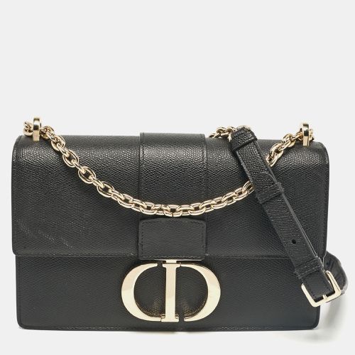 Dior Black Leather Montaigne 30 Flap Shoulder Bag - Dior - Modalova