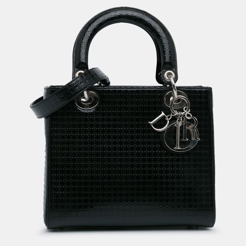 Dior Medium Patent Microcannage Lady Dior Bag - Dior - Modalova