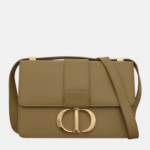 Dior Mustard Leather Montaigne 30 Shoulder Bag - Dior - Modalova