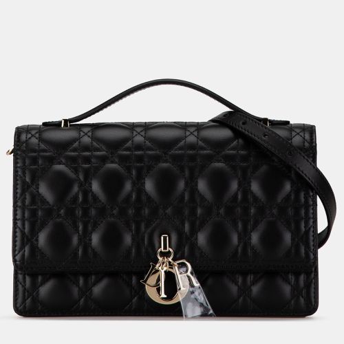 Dior Lambskin Cannage My Dior Top Handle Bag - Dior - Modalova