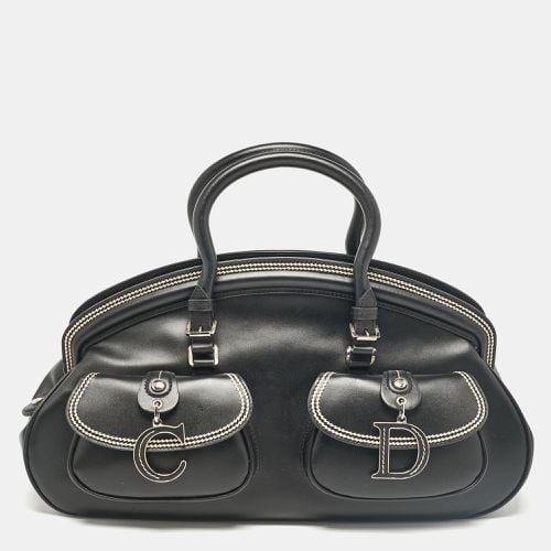 Leather Detective Satchel - Dior - Modalova