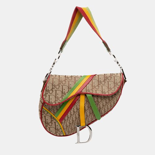 Dior Multicolor Diorissimo Rasta Saddle Bag - Dior - Modalova