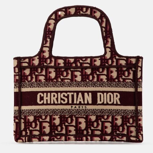 Dior Mini Oblique Book Tote Bag - Dior - Modalova