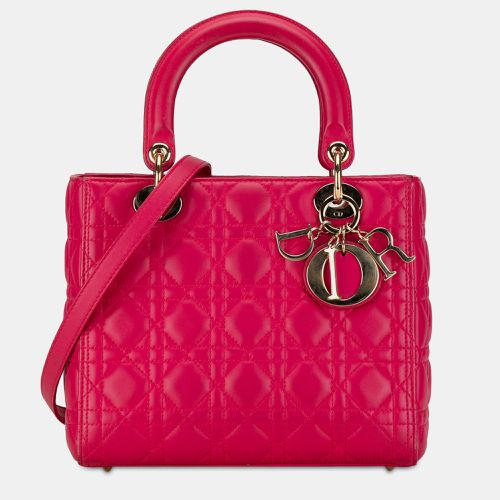 Dior Medium Lambskin Cannage Lady Dior Bag - Dior - Modalova