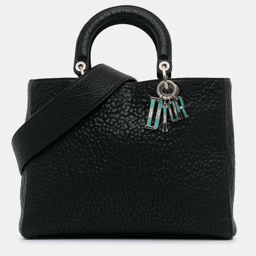 Dior Large Canyon Grained Lambskin Lady Dior Bag - Dior - Modalova