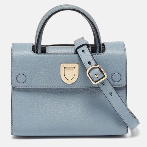 Dior Blue Leather Mini Diorever Tote - Dior - Modalova