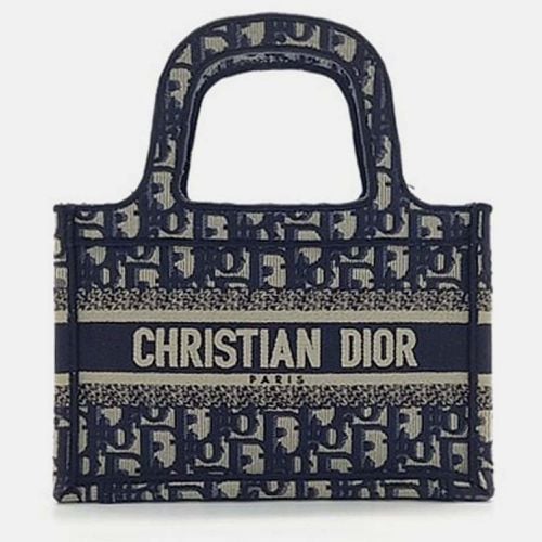 Christian Oblique Book Tote Mini Bag - Dior - Modalova