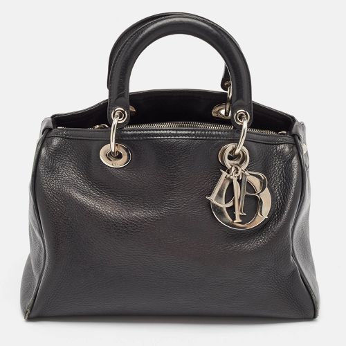 Dior Black Leather Diorissimo Satchel - Dior - Modalova