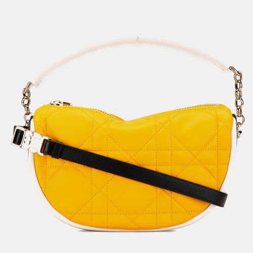 Small Lambskin Cannage Vibe Hobo - Dior - Modalova