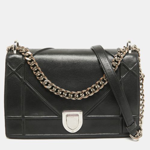 Dior Black Leather Medium Diorama Shoulder Bag - Dior - Modalova