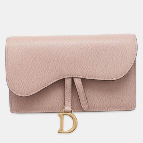 Dior Pink Leather Saddle Belt Bag - Dior - Modalova