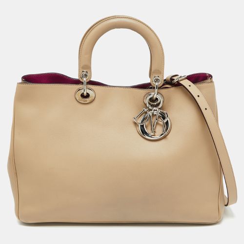 Leather Large issimo Tote - Dior - Modalova