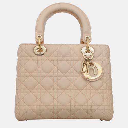 Christian Dior Soft Pink Leather Lady Dior Bag - Dior - Modalova