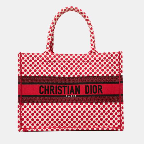 Dior Printed Canvas Medium DiorAmour Book Tote Bag - Dior - Modalova