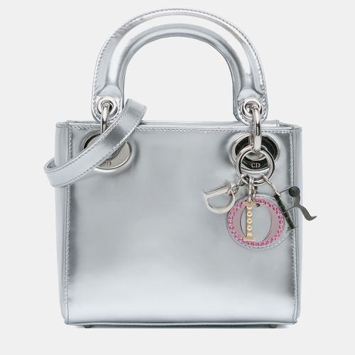 Mini Metallic Patent Lady Bag - Dior - Modalova