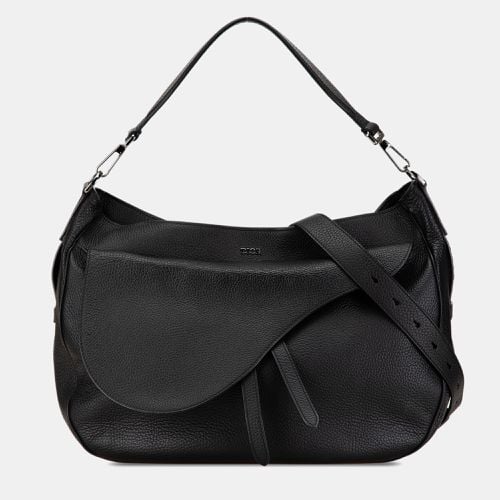 Dior Grained Calfskin Saddle Soft Bag - Dior - Modalova