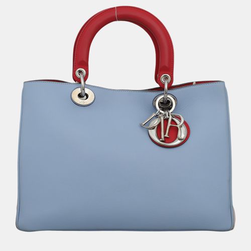 Dior Tricolor Medium Diorissimo Bag - Dior - Modalova