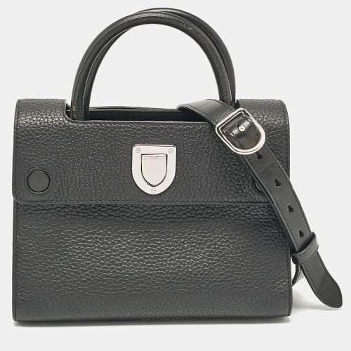 Dior Black Leather Mini Diorever Top Handle Bag - Dior - Modalova