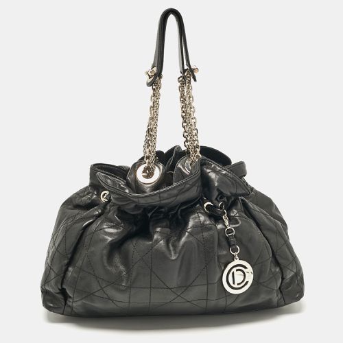 Dior Black Cannage Leather Le Trente Hobo - Dior - Modalova