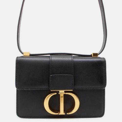 Dior Black Leather Montaigne 30 Shoulder Bag Size micro - Dior - Modalova