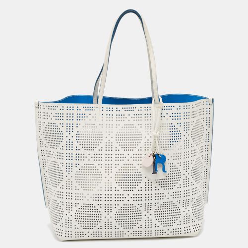 Cannage Perforated Leather iva Tote - Dior - Modalova