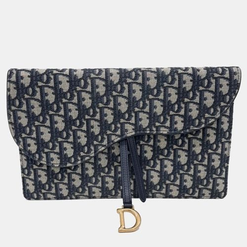 Christian Dior Oblique Saddle Pouch Bag - Dior - Modalova