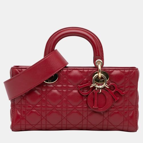 Medium Lambskin Cannage Lady D Joy - Dior - Modalova