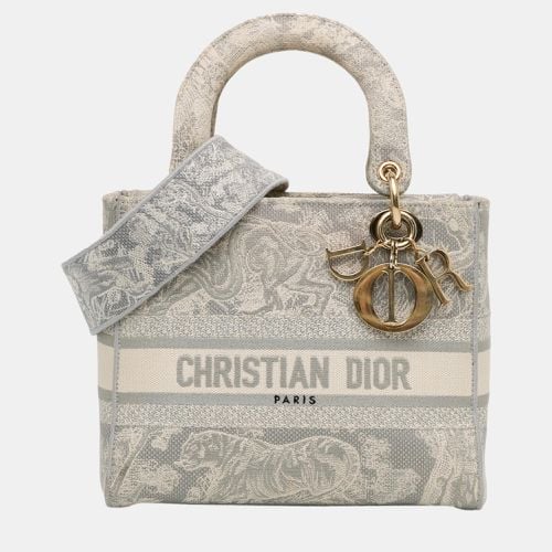 Dior Medium Toile de Jouy Lady D-Lite Bag - Dior - Modalova