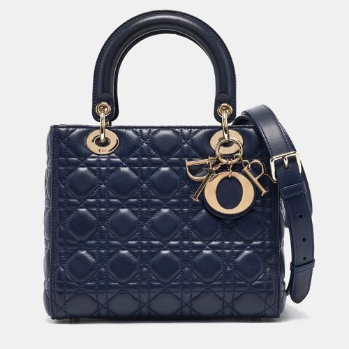 Cannage Leather Medium Lady Tote - Dior - Modalova