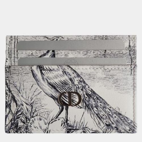 Christian Dior Toile De Jouy Peacock Card Holder - Dior - Modalova