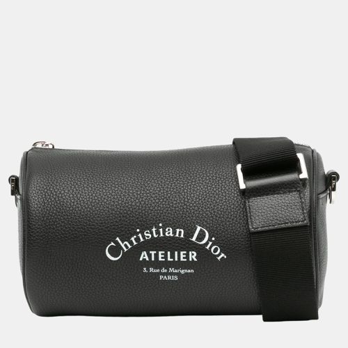 Dior Black Leather Atelier Roller Crossbody - Dior - Modalova