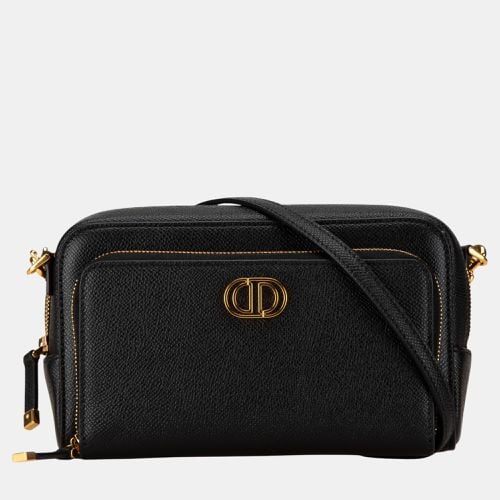 Grained Calfskin Caro Double Pouch - Dior - Modalova