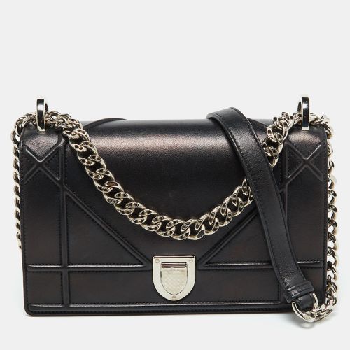 Dior Black Leather Small Diorama Flap Shoulder Bag - Dior - Modalova