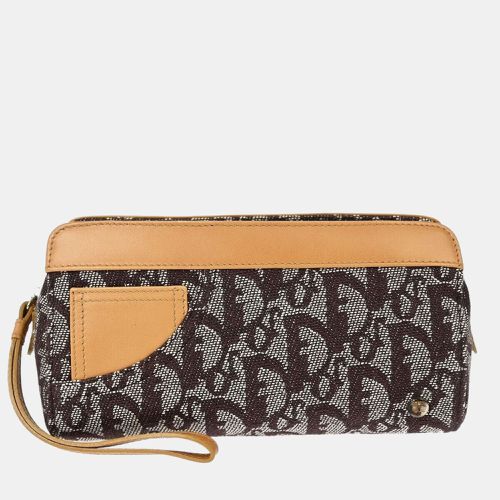 Christian Dior Brown Trotter Clutch Pouch Bag - Dior - Modalova