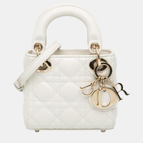 Dior Micro Lambskin Cannage Lady Dior - Dior - Modalova