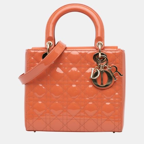 Medium Patent Cannage Lady - Dior - Modalova