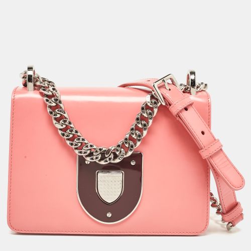 Dior Pink Brushed Leather Small Diorama Club Shoulder Bag - Dior - Modalova